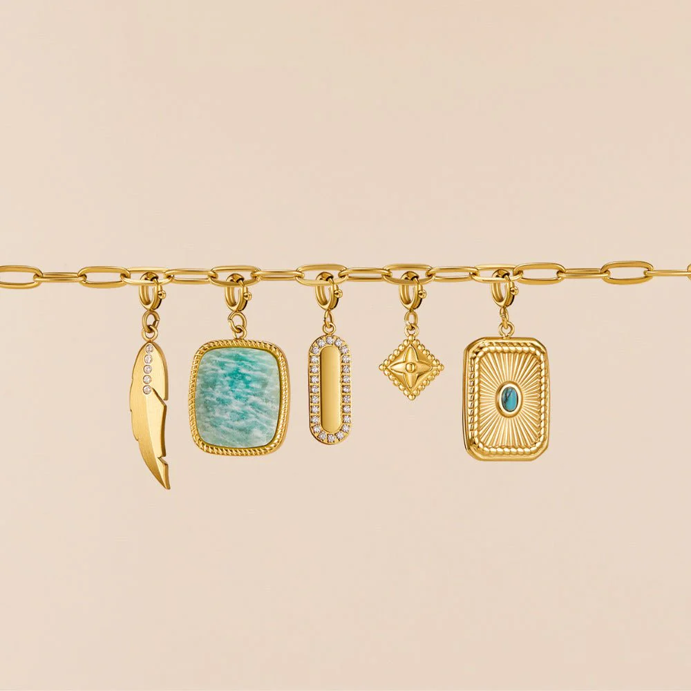 Crystal Feather Charm - Image 4