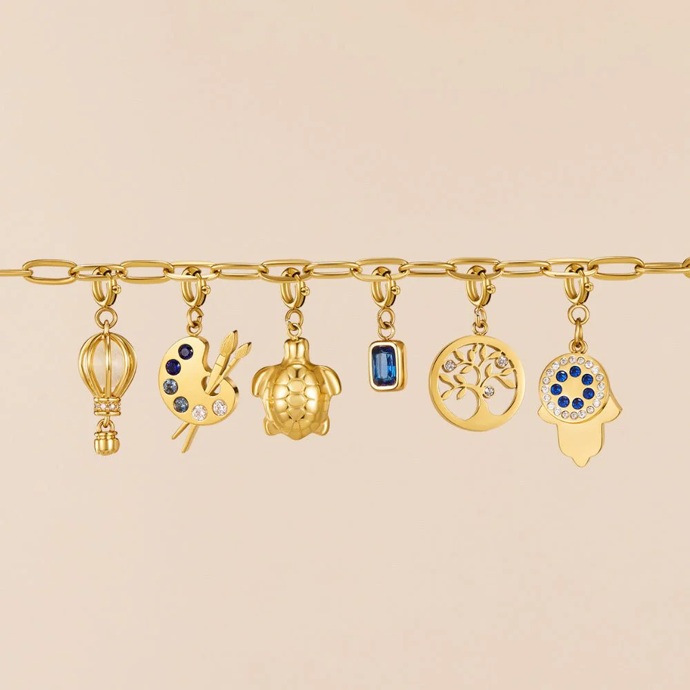 Mystic Blue Crystal Charm - Image 4