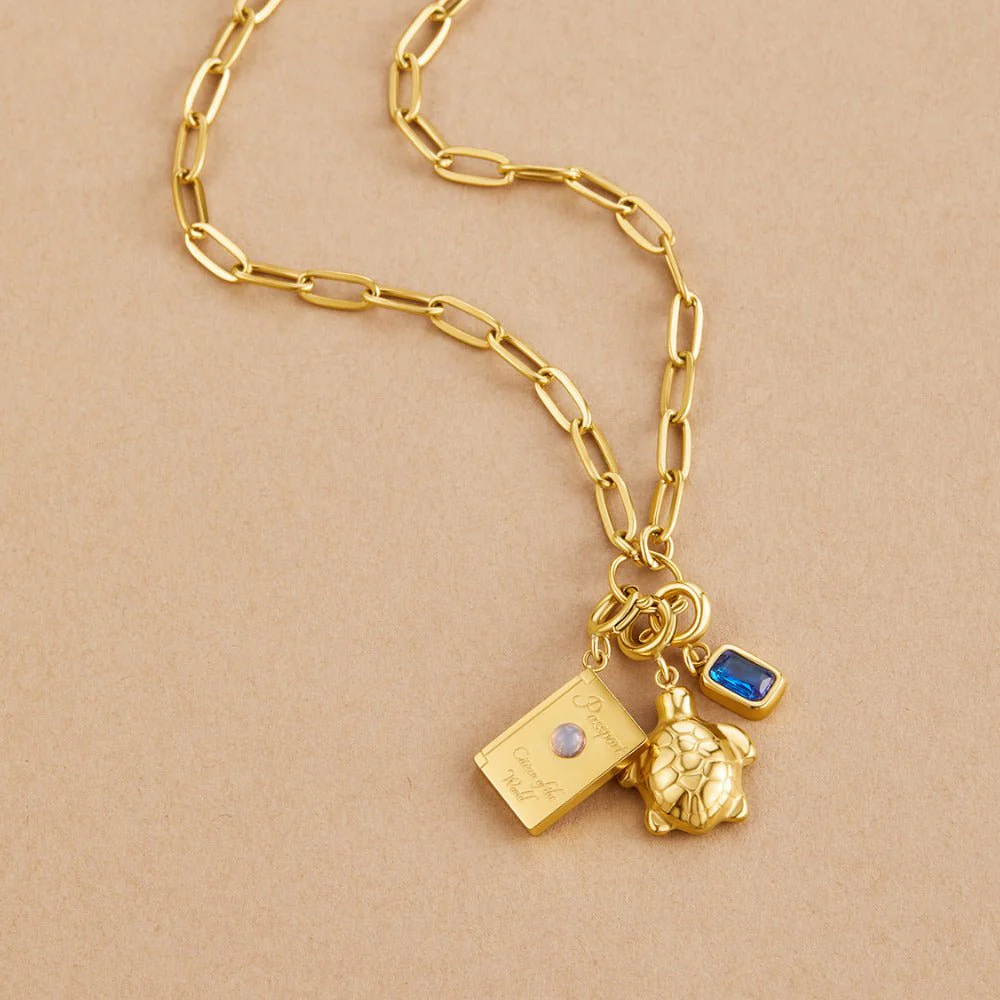 Mystic Blue Crystal Charm - Image 7